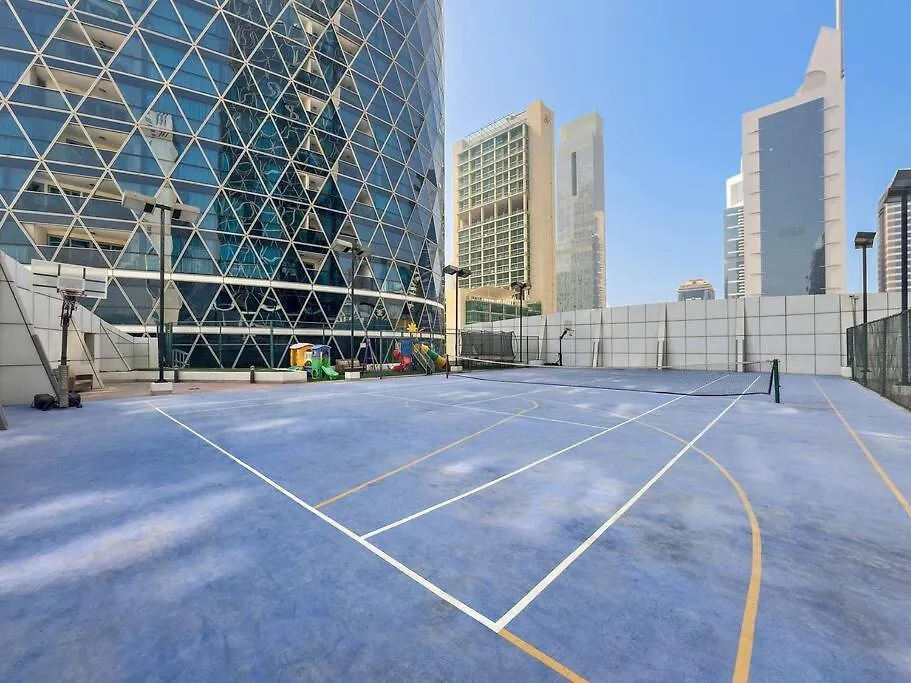 Chic 1Br Apt With Pool, Gym, Bbq, Tennis Court Ντουμπάι Διαμέρισμα